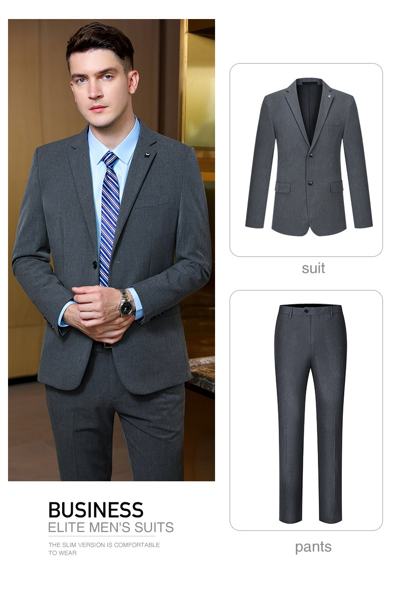 Professional slim fit dyed fabric men suit jacket DZ1-7911 suit jacket men