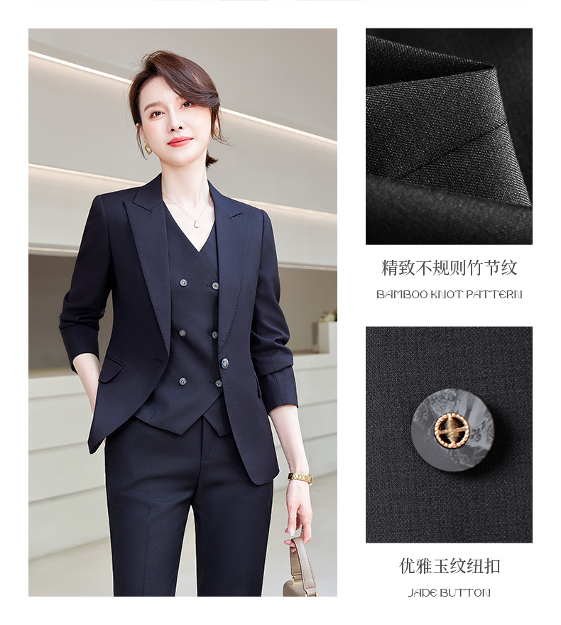 Light luxury temperament elegant slim fit trousers for women 188-9913 trousers