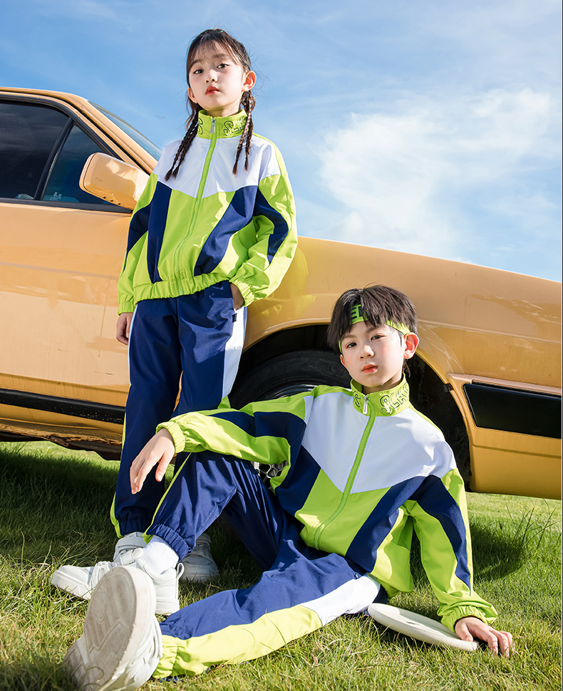 Primary school students leisure sports campus suit 455-9369