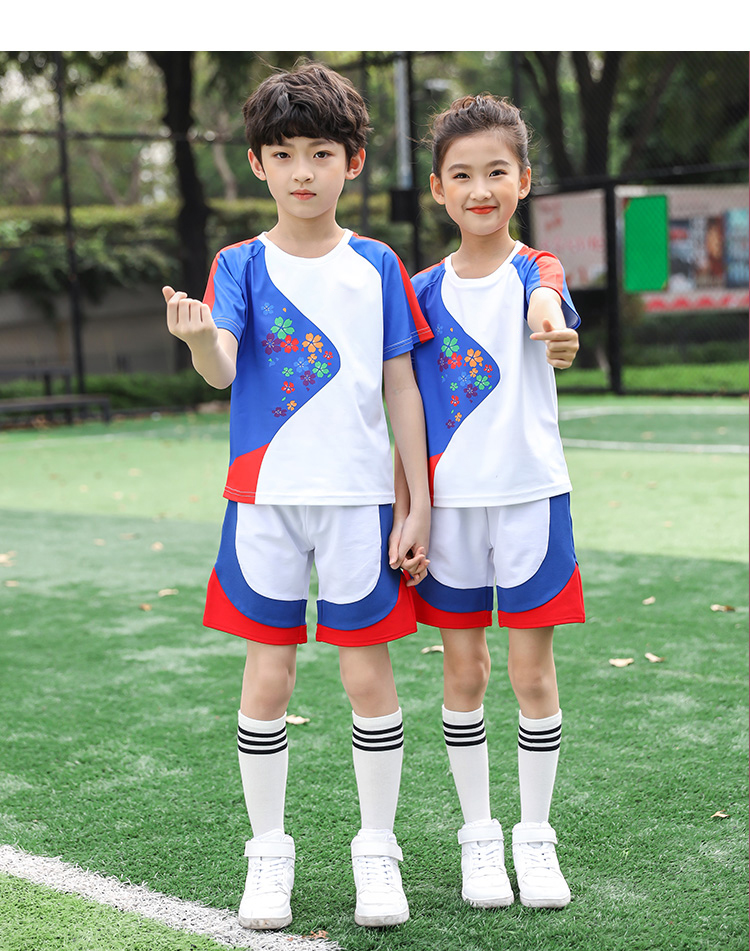 Primary and secondary school students Olympic style petal school uniform sportswear trousers D17-20119CK