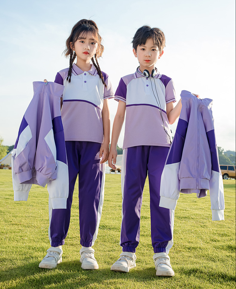 Student school uniforms casual class uniforms sports suits 455-9367