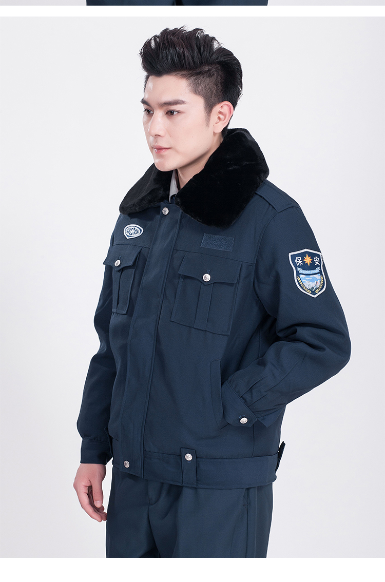 Security property twill serge detachable liner special service jacket universal style H08-N0019