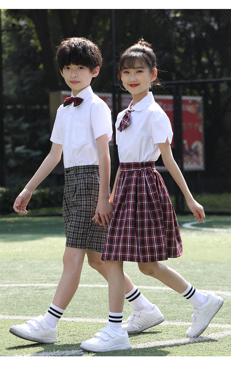 Sports style elementary school uniform female long sleeve D17-XTH2083F