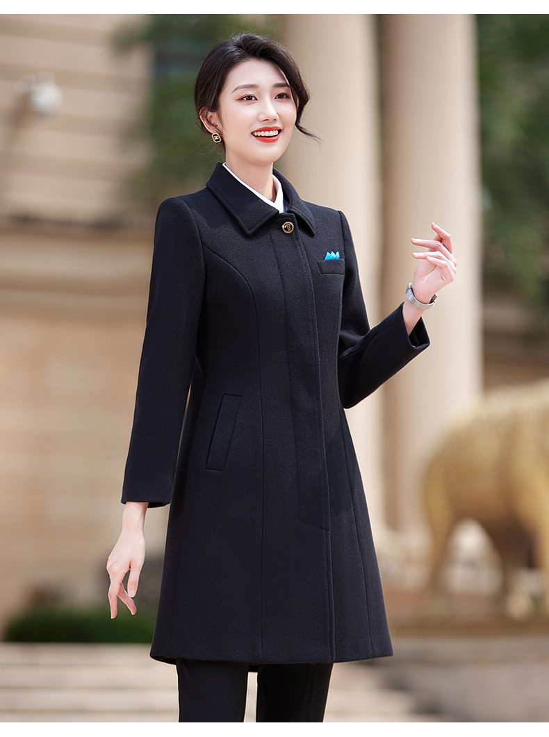 Business elegant mid-length woolen coat for women DY7-2330 for women