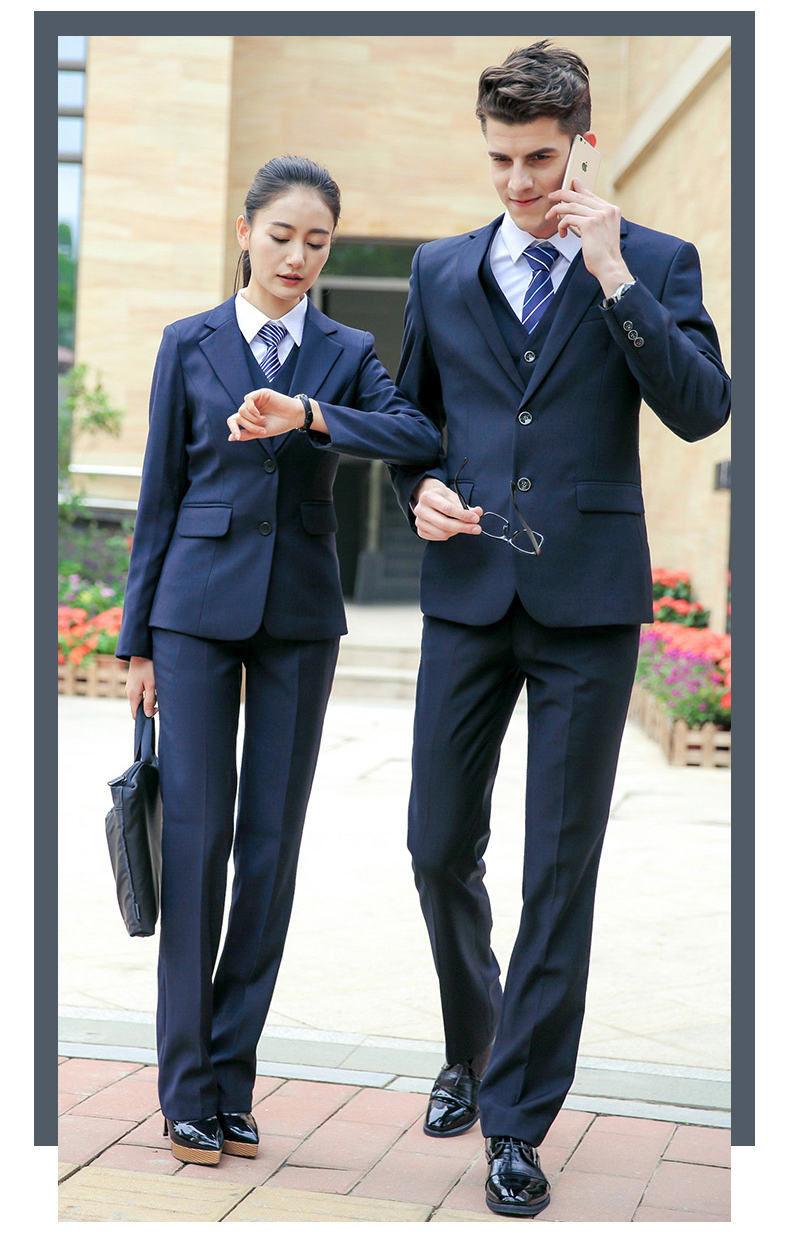 Urban white-collar professional wear men and women 81-8832 trousers