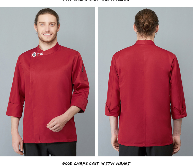 Taste in China Long Sleeve Chef Uniform H02-23675