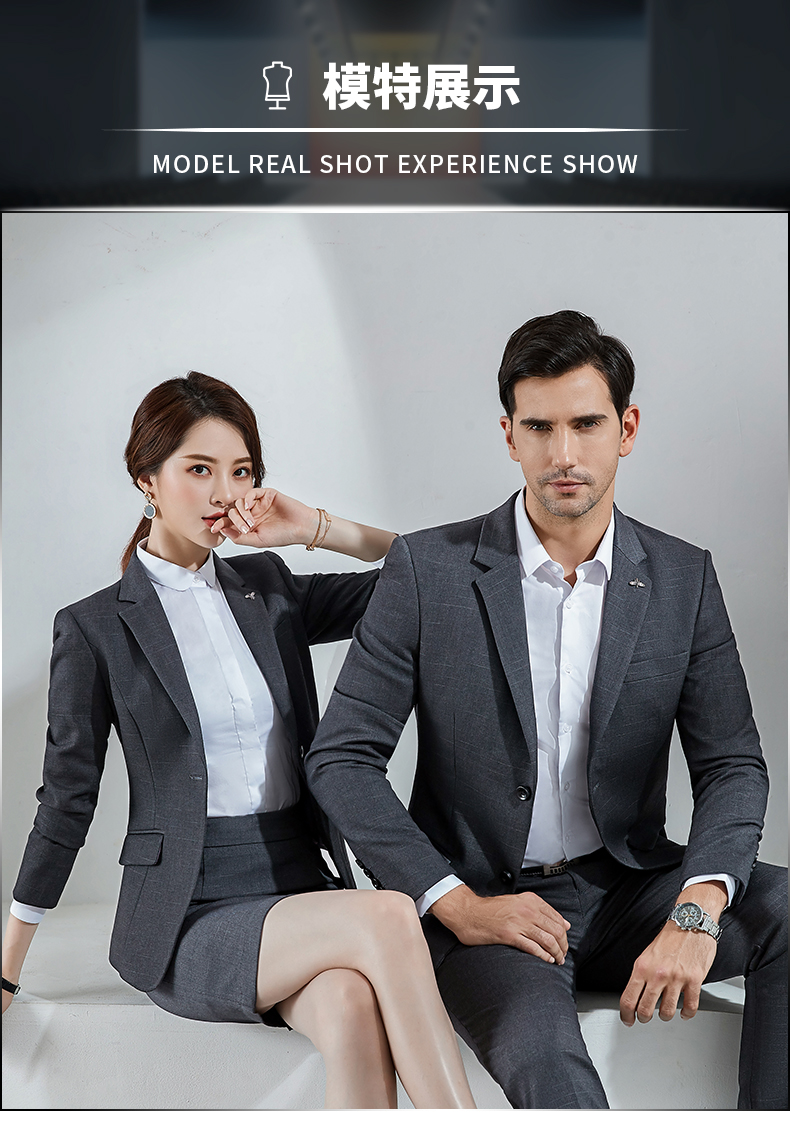 Simple and capable business suit jacket 188-698 suit for women