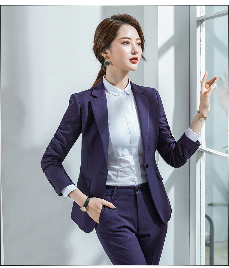 Simple and capable business suit jacket 188-698 suit for women