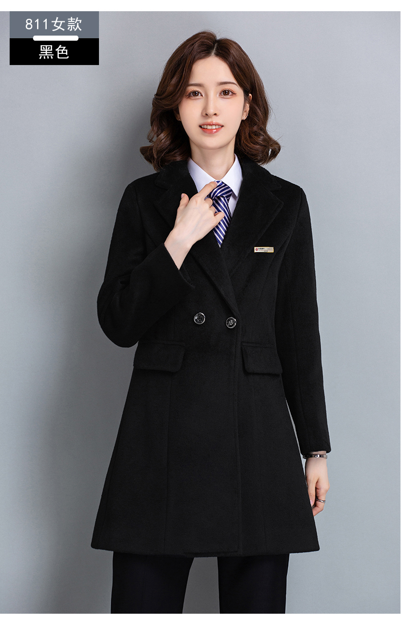 All-match professional woolen coat for women H27-811