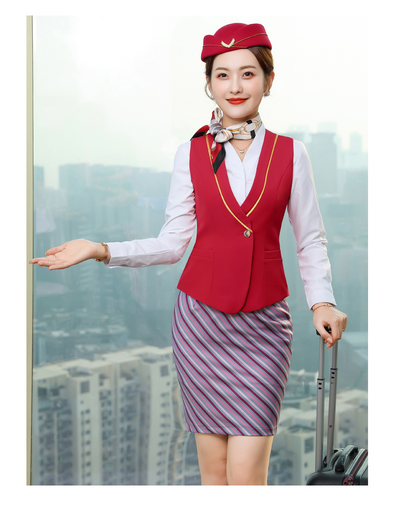 Stewardess uniform professional slim suit jacket 109-8808 jacket