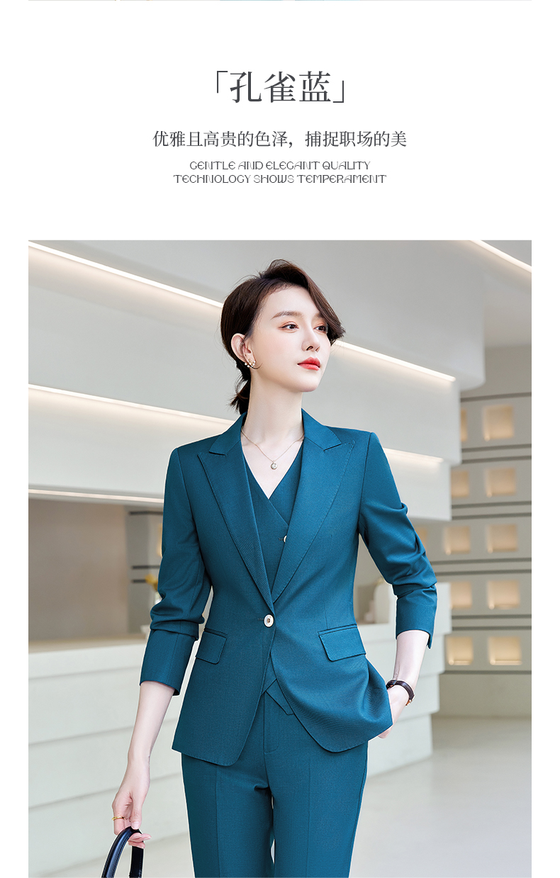 Light luxury temperament elegant slim fit trousers for women 188-9913 trousers