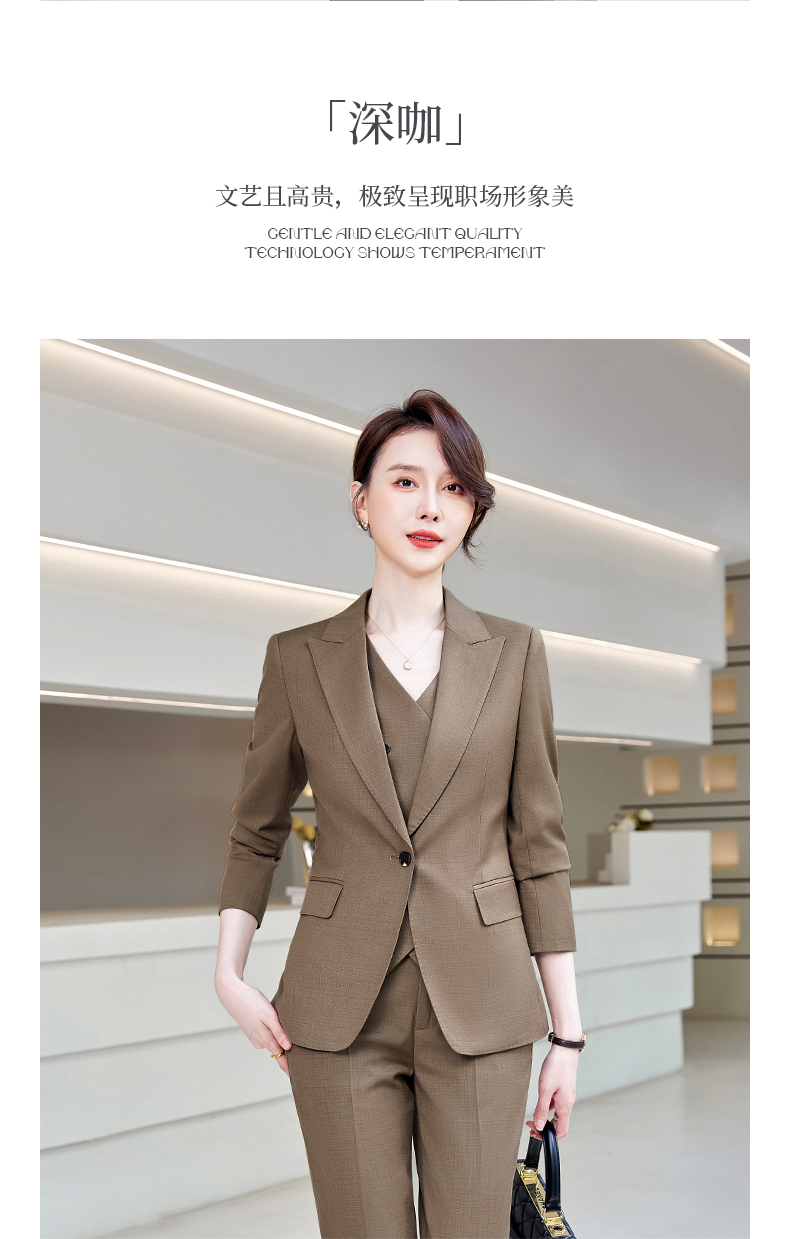 Light luxury temperament elegant slim fit trousers for women 188-9913 trousers