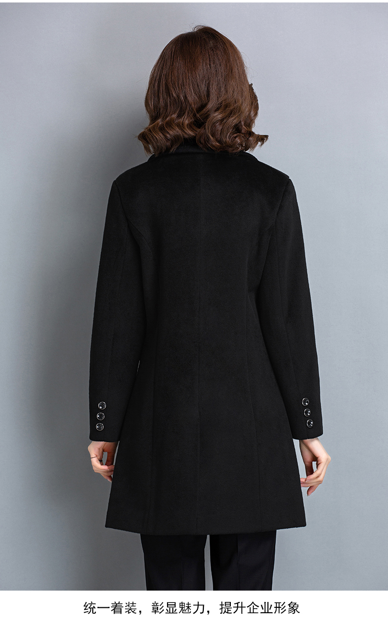 All-match professional woolen coat for women H27-811