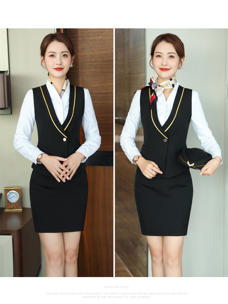 Stewardess uniform professional slim suit jacket 109-8808 jacket