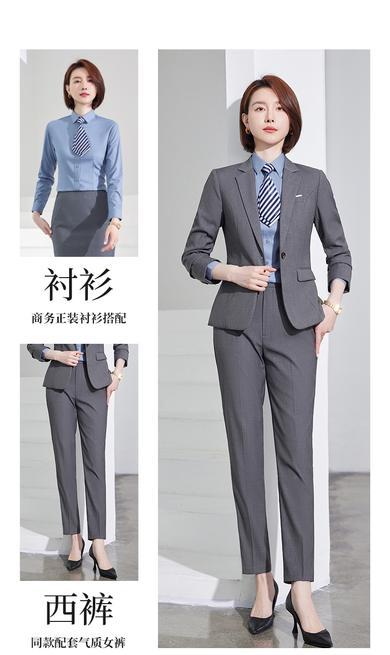 Serge twill drape women suit set 188-1188 women suit + trousers