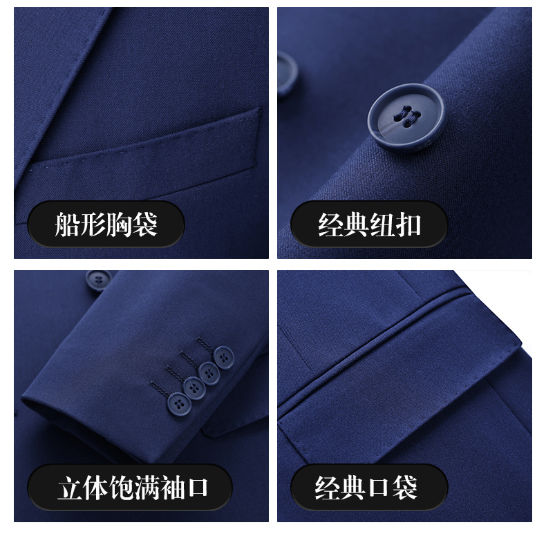 Color-dyed double-breasted business suit jacket DZ1-8728 ladies suit jacket