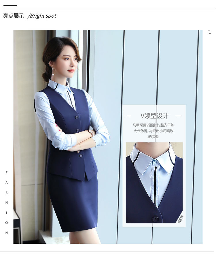 Outerwear commuter vest female DA2-9801 vest