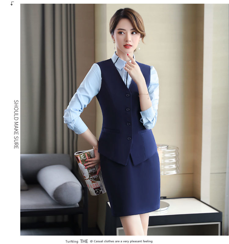 Outerwear commuter vest female DA2-9801 vest