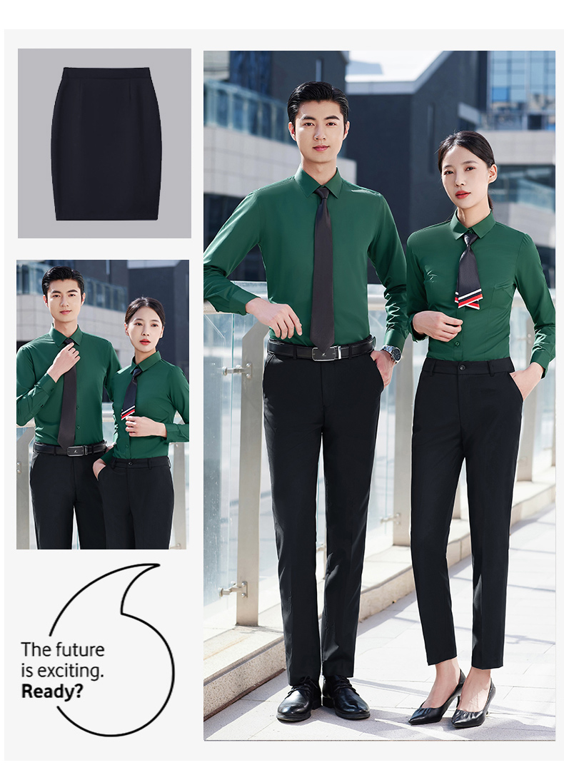 Cotton series professional formal long-sleeved shirt for women DY1-ML01 long-sleeved women