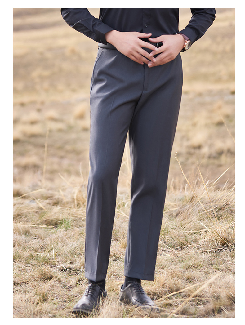 Business formal anti-wrinkle non-iron straight trousers 129-888 women trousers