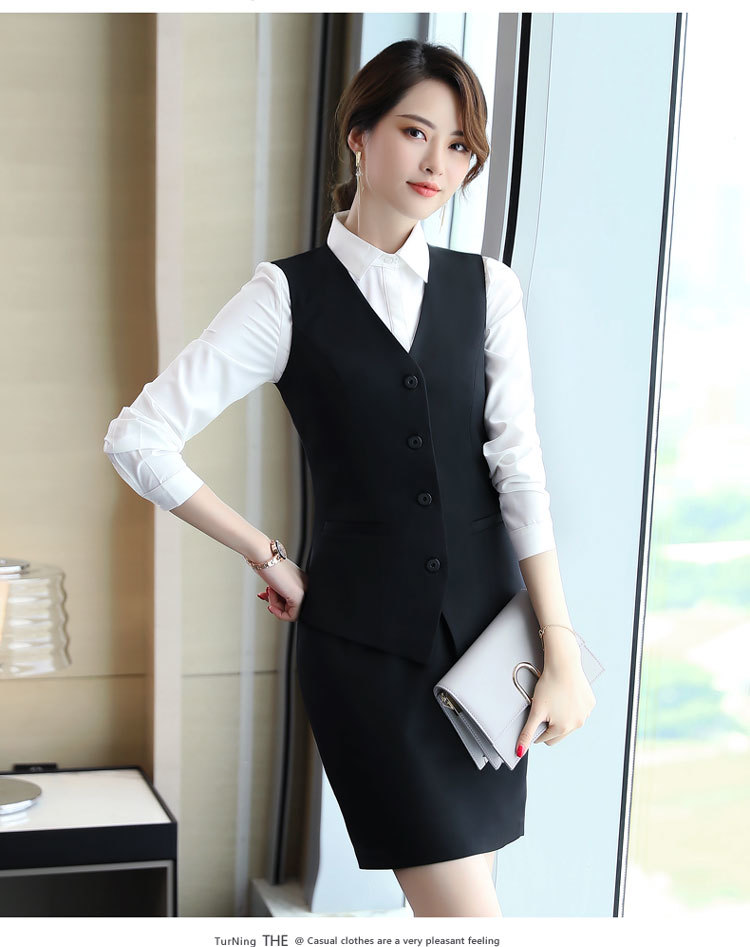 Outerwear commuter vest female DA2-9801 vest