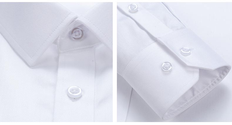 Pure cotton fine twill non-iron long-sleeved shirt men DY9-1101 long-sleeved shirt men