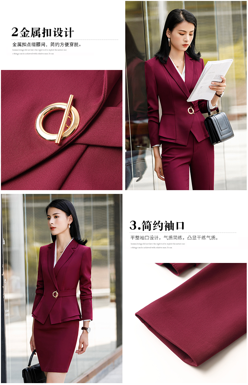 Business executive professional suit trousers for women DY5-1882 women suit trousers