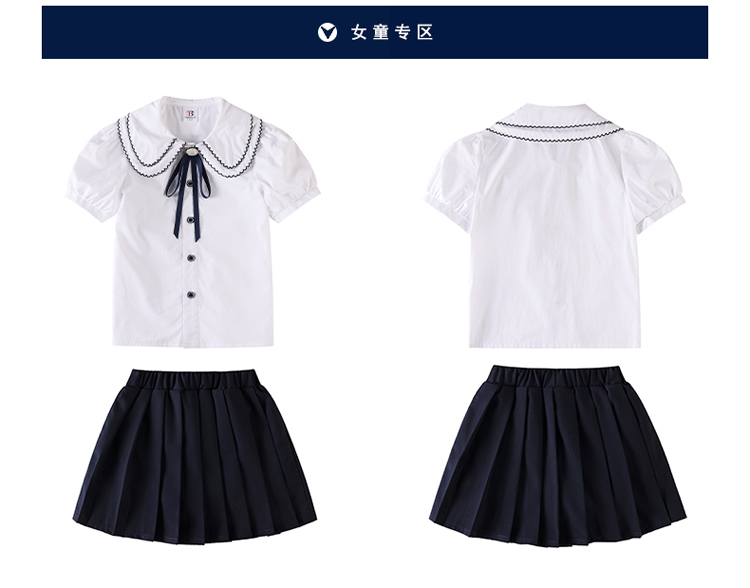 British style summer kindergarten uniforms elementary school uniforms 216-7005