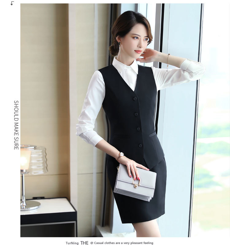 Outerwear commuter vest female DA2-9801 vest