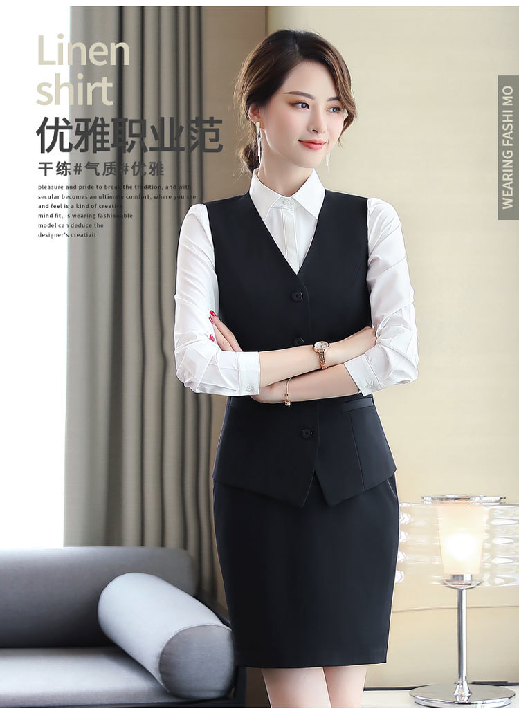 Outerwear commuter vest female DA2-9801 vest