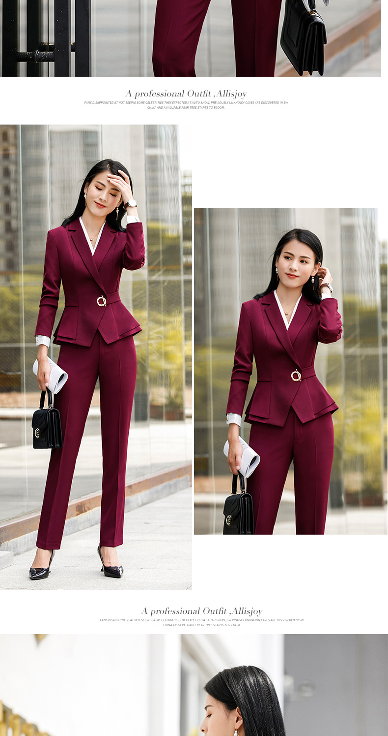 Business executive professional suit trousers for women DY5-1882 women suit trousers