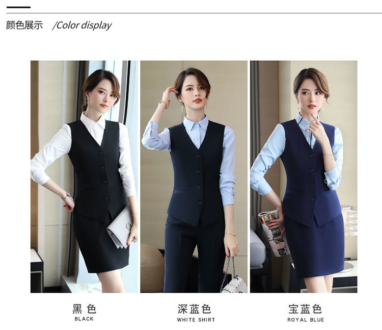 Outerwear commuter vest female DA2-9801 vest