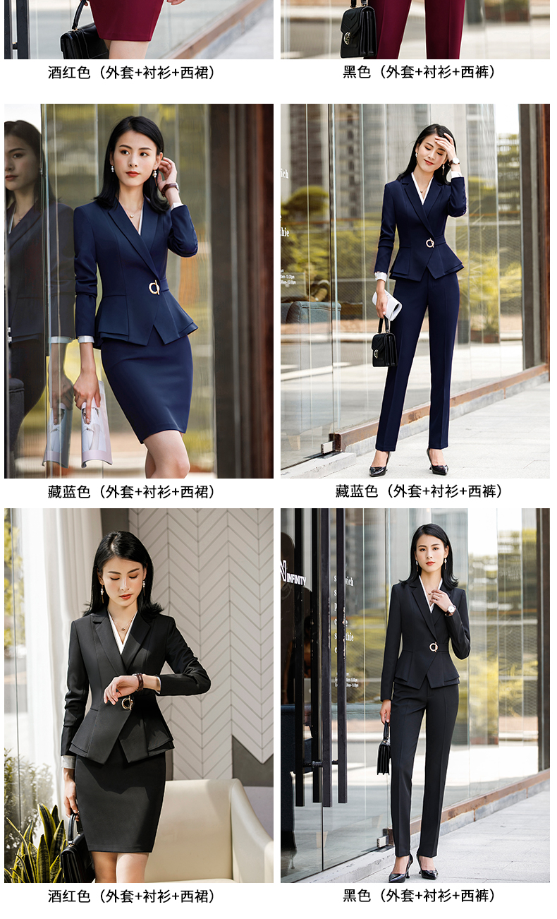 Business executive professional suit trousers for women DY5-1882 women suit trousers