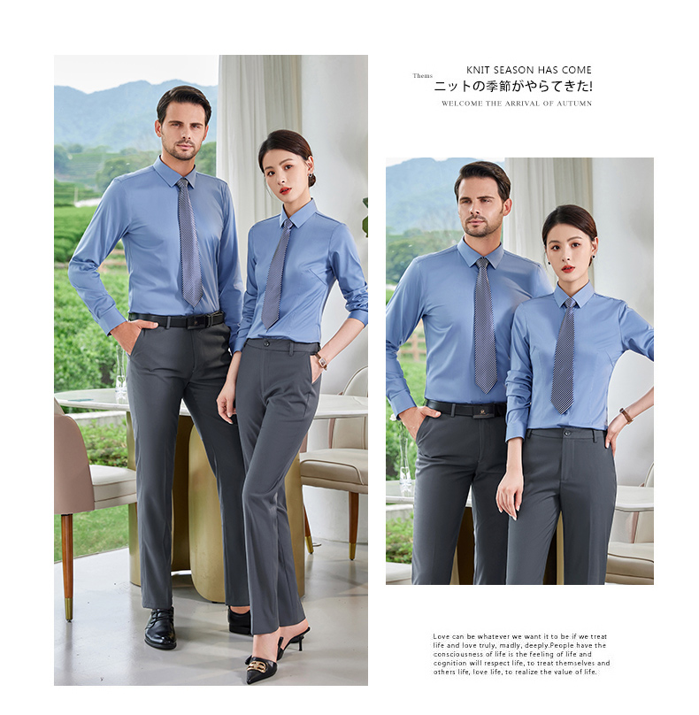 High-end business shirt 180-1TL880 long sleeve