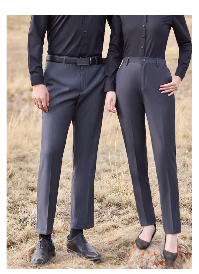 Business formal anti-wrinkle non-iron straight trousers 129-888 women trousers