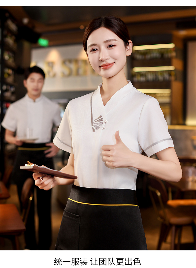 Skin-friendly and soft auspicious flower waiter female model H19-auspicious flower waiter female model