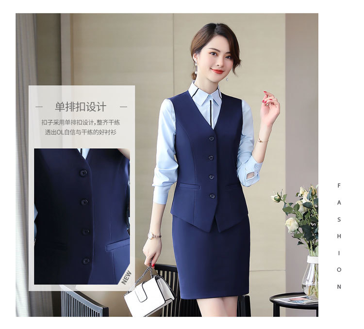 Outerwear commuter vest female DA2-9801 vest