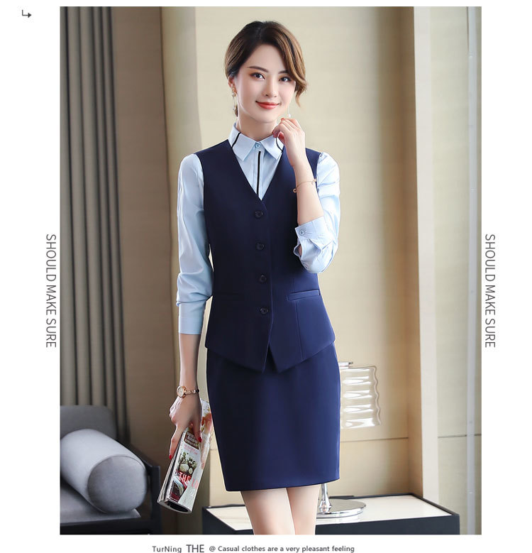 Outerwear commuter vest female DA2-9801 vest