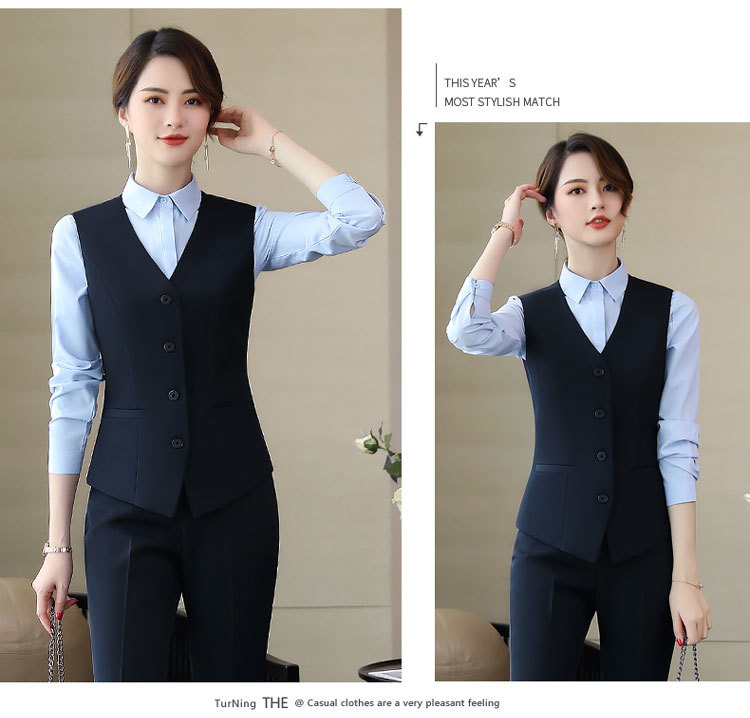 Outerwear commuter vest female DA2-9801 vest