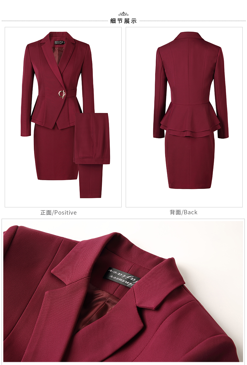 Business executive professional suit trousers for women DY5-1882 women suit trousers