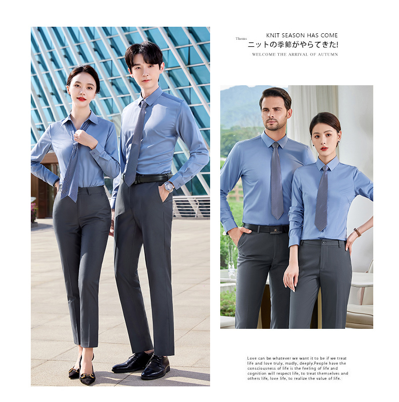 Business comfortable formal long-sleeved shirt for women DY1-TL8801V long-sleeved women