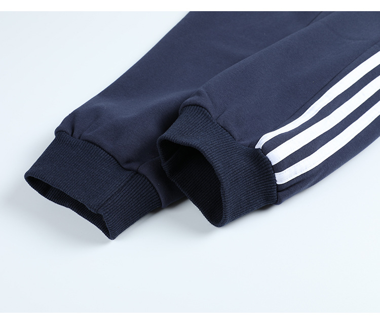 Children big kids student sports spring and autumn style dark blue school uniform pants G08-6688