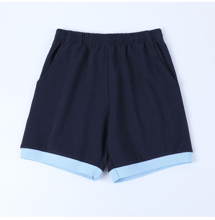 Children sports pants class uniform school uniform shorts G08-five-point sports pants