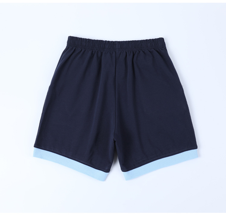 Children sports pants class uniform school uniform shorts G08-five-point sports pants