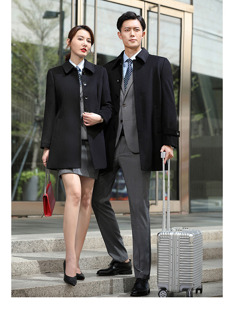 Casual business urban double-faced woolen coat for men 188-1875 men jacket