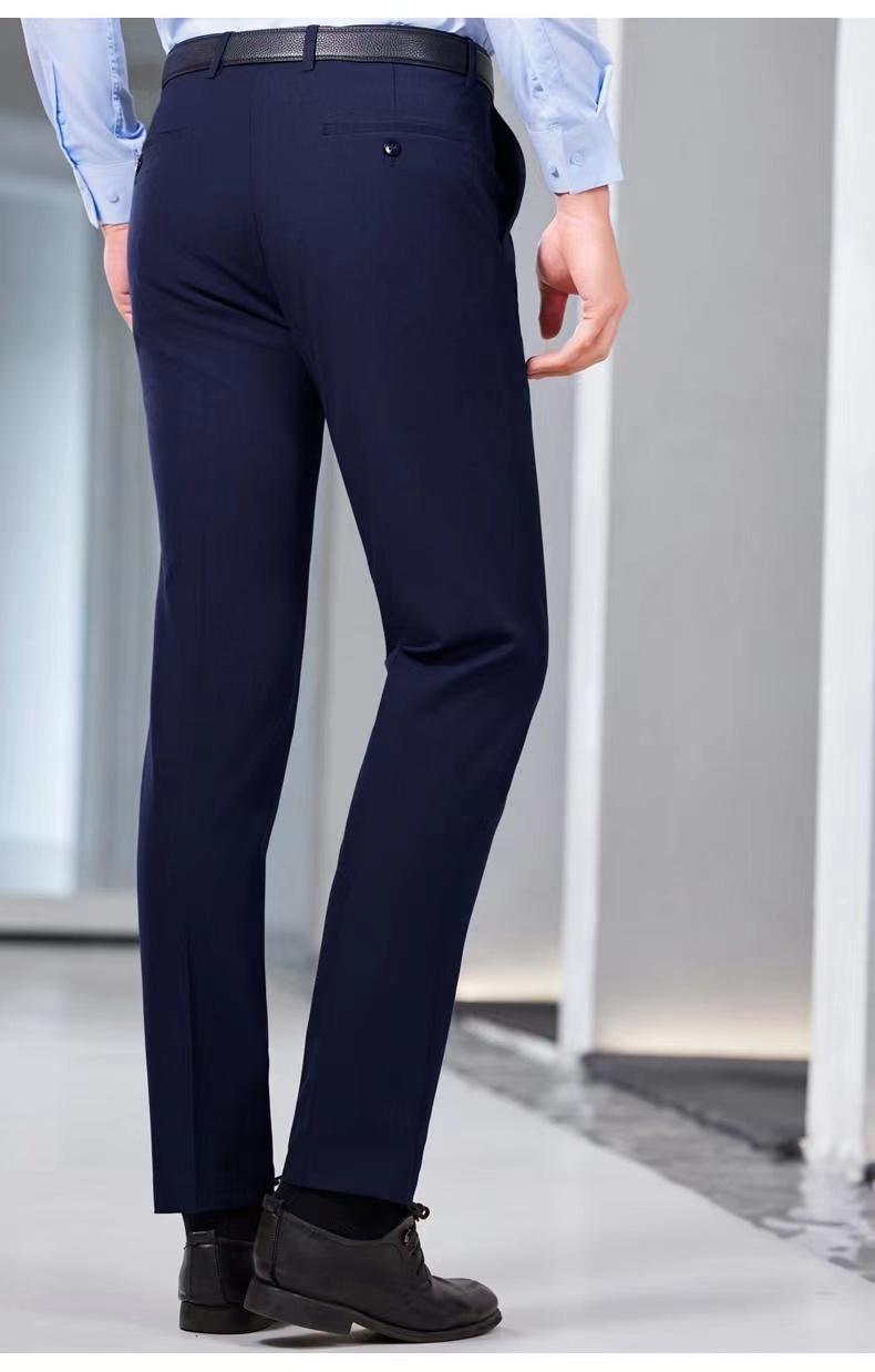 Business professional Tencel suit nine-point pants men 180-8899 trousers