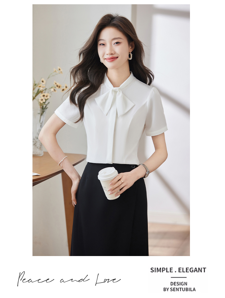 Waist slimming simple fashion skin-friendly commuting skirt DB1-706