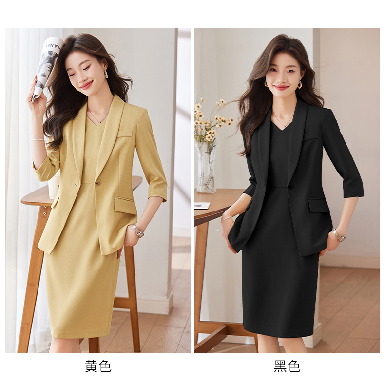 Fashion lapel waist slim commuter small suit jacket DB1-3301 jacket