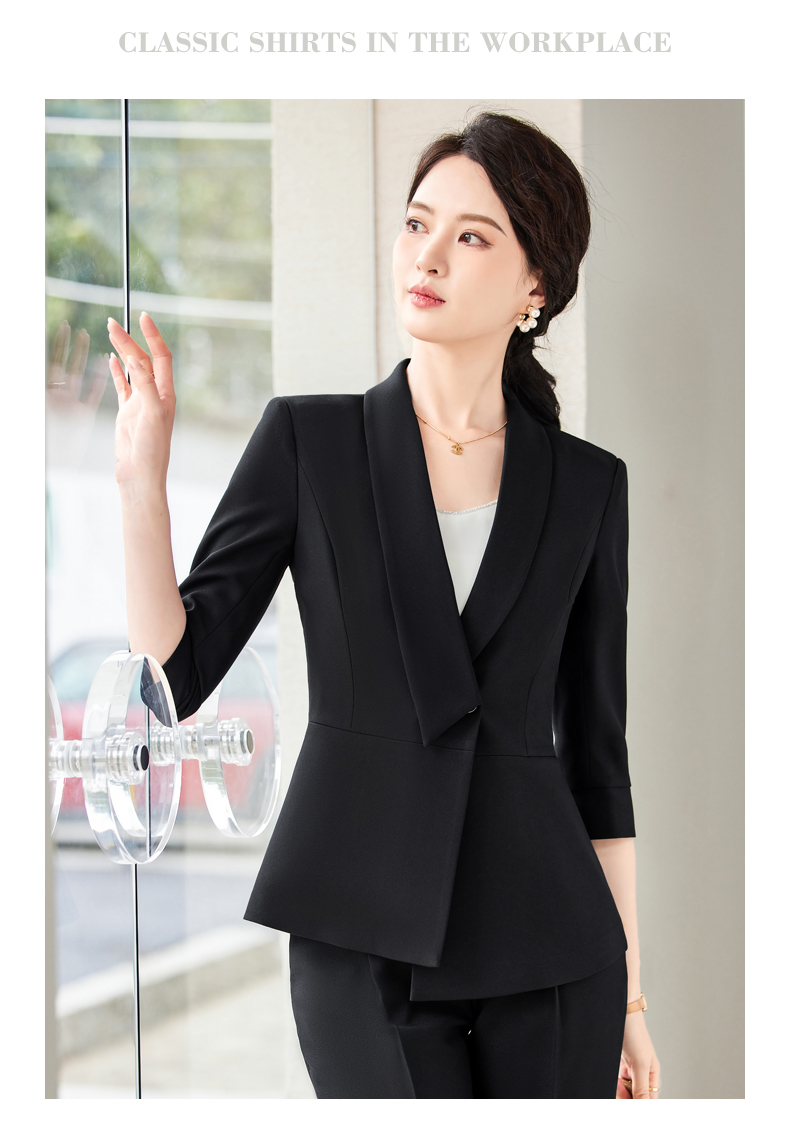 Business casual workplace commuter suit jacket DY3-8403