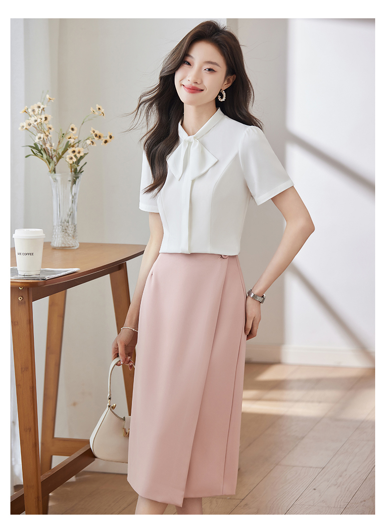 Waist slimming simple fashion skin-friendly commuting skirt DB1-706